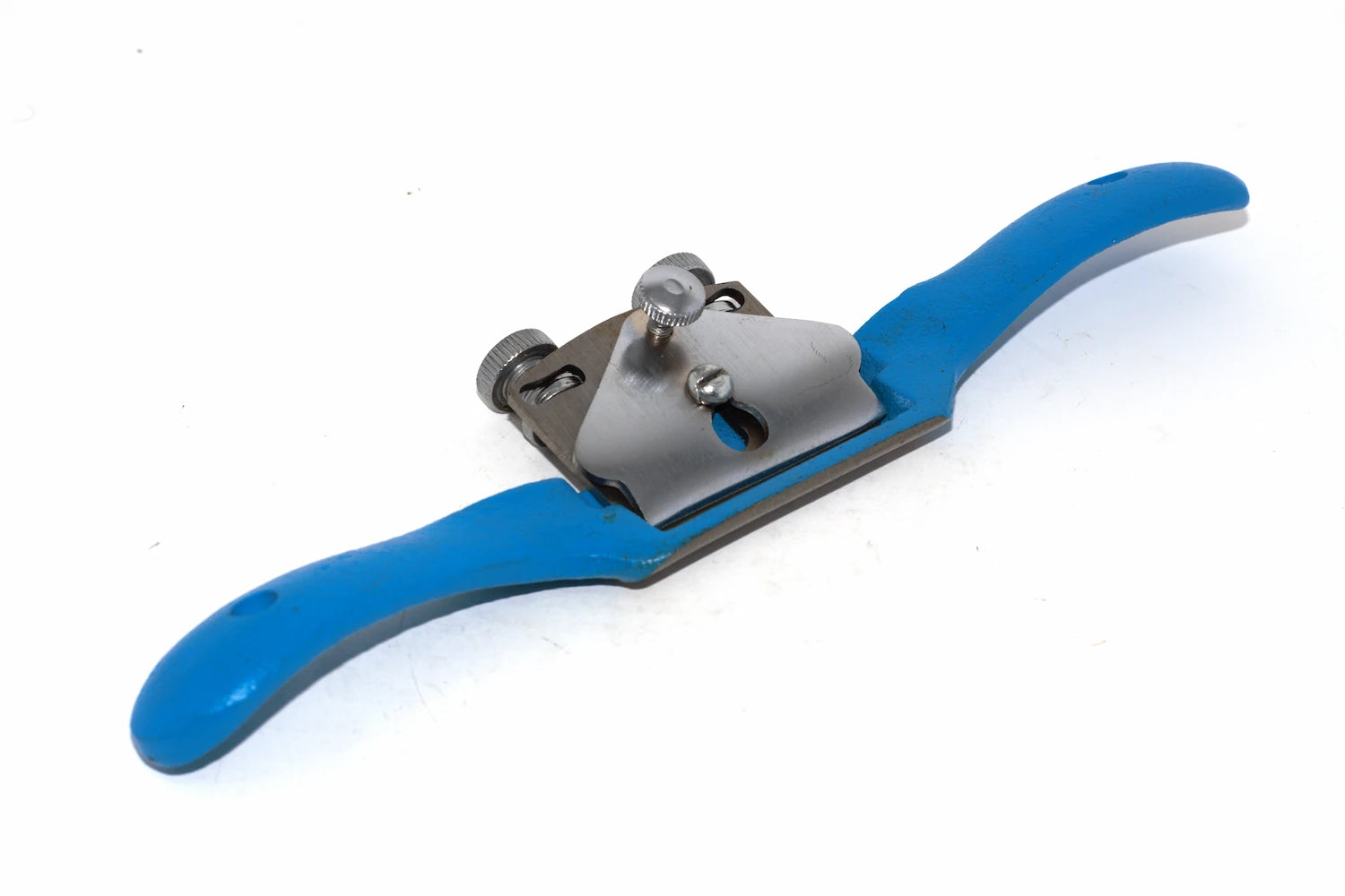 Silverline convex Spokeshave 250mm with cutter adjustment screws and main front blade retainer plate