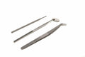 Silverline 3pc Pick Probe & Mirror Set by Cherry Tree Tools, stainless steel angled mirror tool